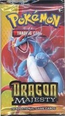 Pokemon Dragon Majesty Booster Pack - Salamence Art